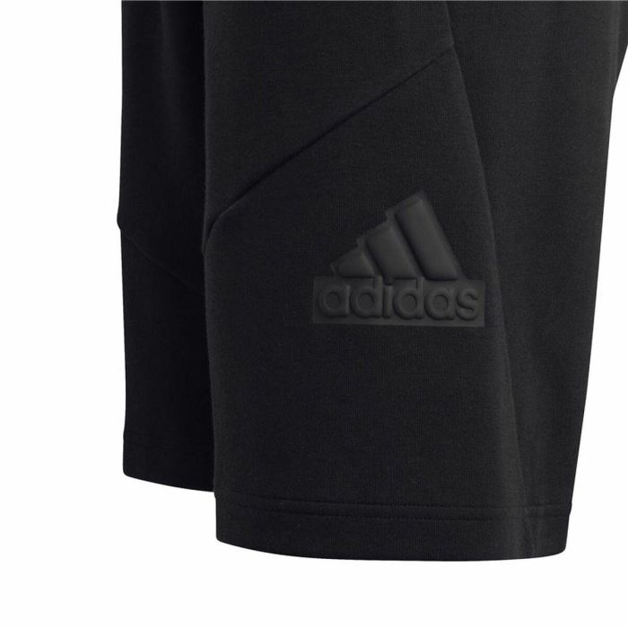 Pantalón Corto Deportivo Adidas U Fi Logo Sh Negro 3 Pantalón Corto Deportivo Adidas U Fi Logo Sh Negro 3