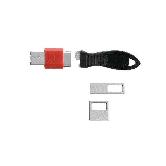 Kensington Bloqueador de Puertos USB con Bloqueadores para Prevención de Fugas y Robo de Datos 1