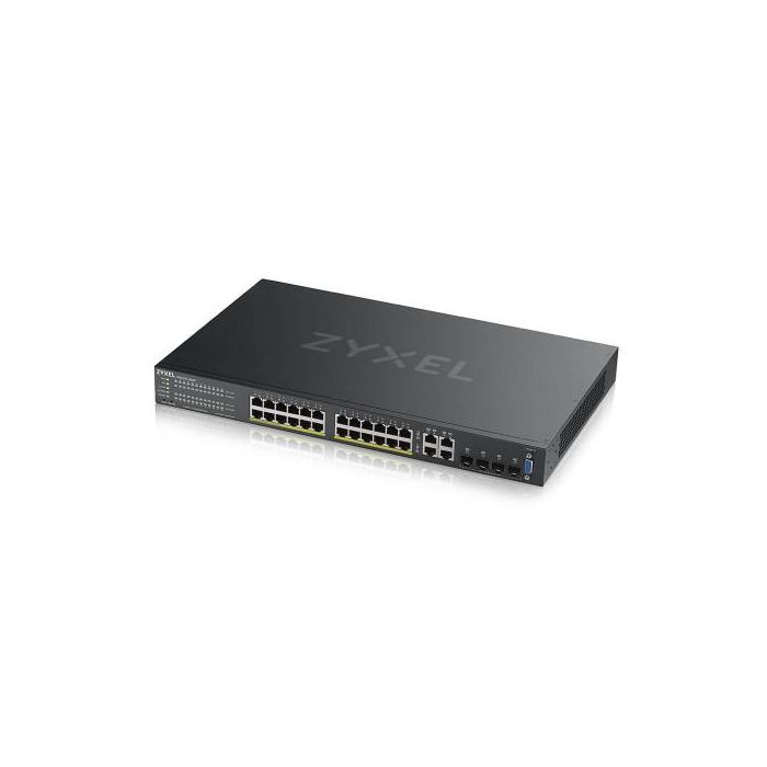 Zyxel GS2220-28HP-EU0101F switch Gestionado L2 Gigabit Ethernet (10/100/1000) Energía sobre Ethernet (PoE) Negro 3 Zyxel GS2220-28HP-EU0101F switch Gestionado L2 Gigabit Ethernet (10/100/1000) Energía sobre Ethernet (PoE) Negro 3
