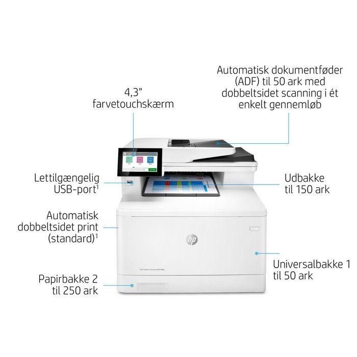 HP Color LaserJet Enterprise MFP M480f - Impresora Multifunción a Color