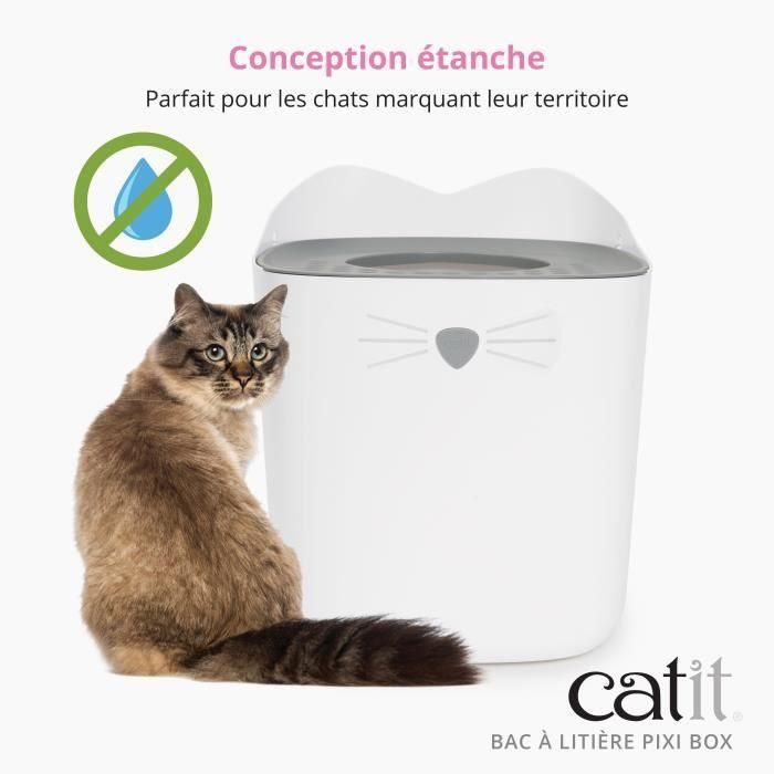 Caja de arena para gatos - CATIT - Pixi Box - Entrada superior 4