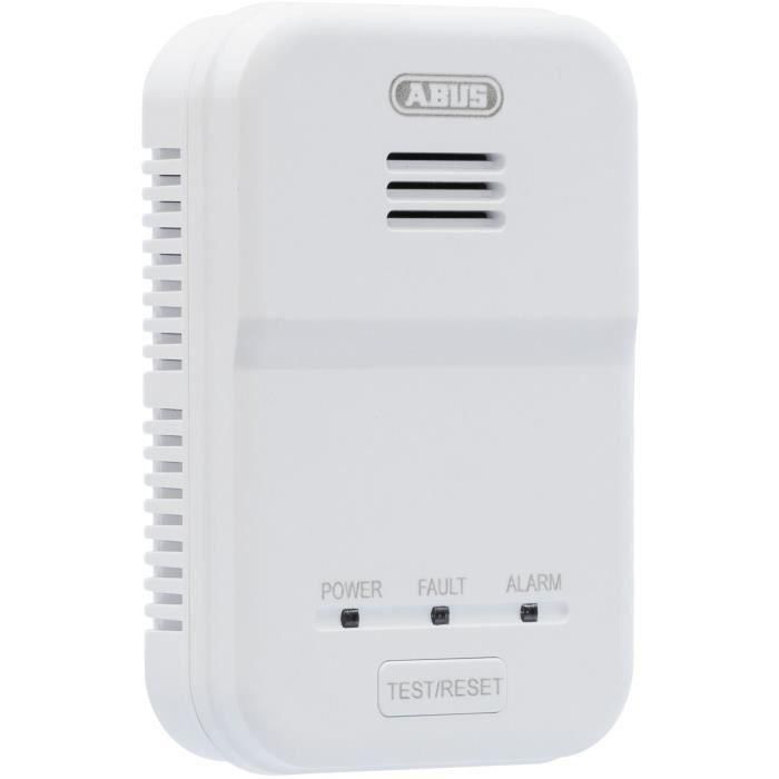 Detector de humo - ABUS - GWM100ME - Conectable hasta 10 dispositivos - Alarma de 85 dB - Batería de litio de 10 años 1 Detector de humo - ABUS - GWM100ME - Conectable hasta 10 dispositivos - Alarma de 85 dB - Batería de litio de 10 años 1