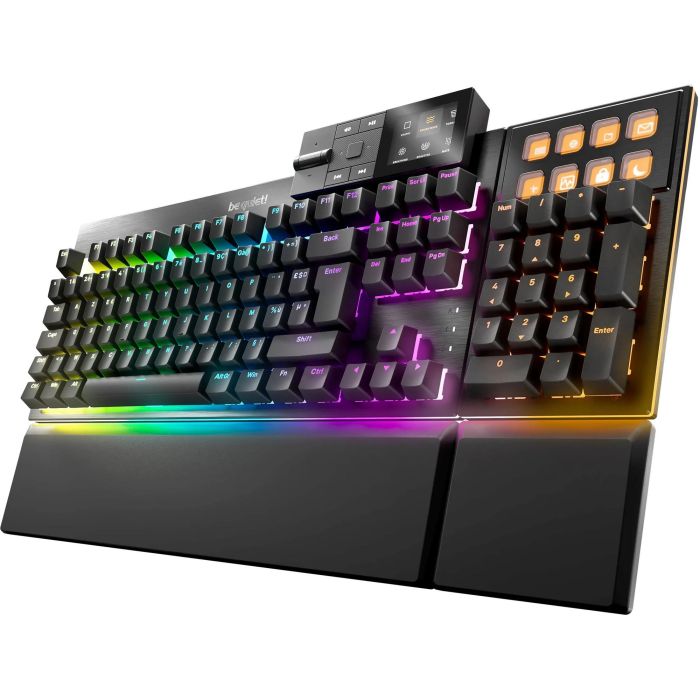 Be Quiet BEQ4260052192757 Teclado Mecánico para Juegos Silencioso FR ISO ARGB 1