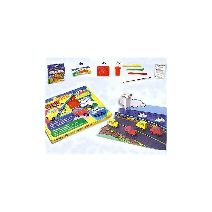 Juego De Modelar Artiskit Transport