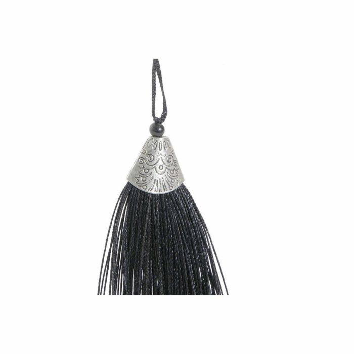 Portavela Oriental DKD Home Decor Negro Terracota 9 x 35 x 35 cm (2 Unidades) Portavela Oriental DKD Home Decor Negro Terracota 9 x 35 x 35 cm (2 Unidades)