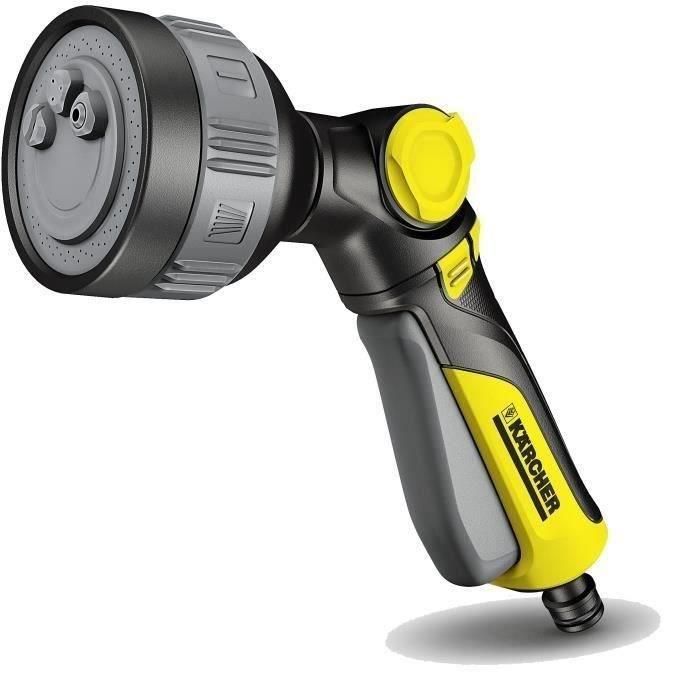 Pistola de riego Plus - KARCHER - Multifunción - Gatillo autoblocante y giratorio - 4 formas de chorro 0 Pistola de riego Plus - KARCHER - Multifunción - Gatillo autoblocante y giratorio - 4 formas de chorro 0