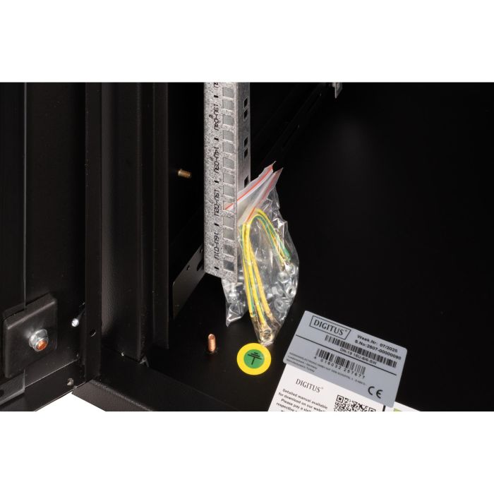 DIGITUS Wandgehäuse Unique 16HE 820x600x600mm schwarz (Speditionsversand) 5 DIGITUS Wandgehäuse Unique 16HE 820x600x600mm schwarz (Speditionsversand) 5