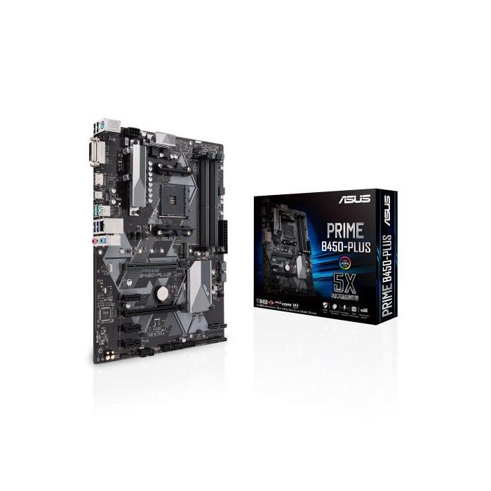 ASUS PRIME B450-PLUS AMD B450 Zócalo AM4 ATX