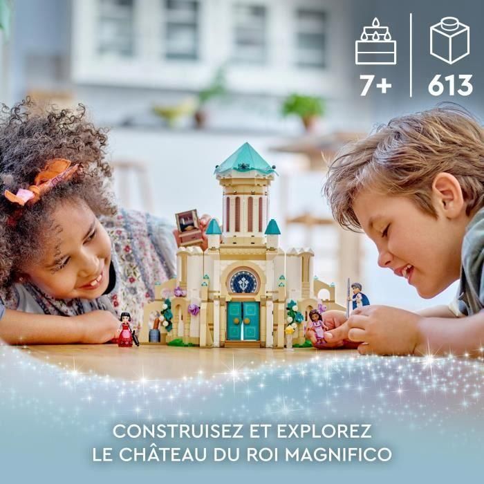 LEGO Disney Wish 43224 Castillo del Rey Magnífico, juguete de la película Wish con minifigura de Asha, Dahlia y el Rey Magnífico 5 LEGO Disney Wish 43224 Castillo del Rey Magnífico, juguete de la película Wish con minifigura de Asha, Dahlia y el Rey Magnífico 5