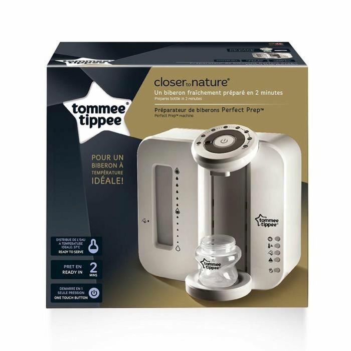 Tommee Tippee Perfect Prep Calienta Biberones con Función Hot Shot - Blanco 1 Tommee Tippee Perfect Prep Calienta Biberones con Función Hot Shot - Blanco 1