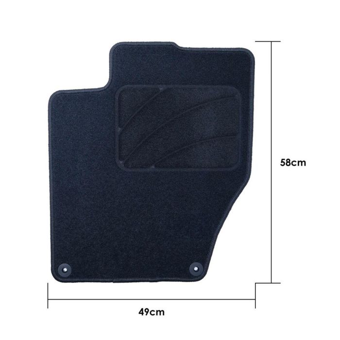 Set de Alfombrillas para Coche OCC Motorsport OCCCT0030 Citroen Ds4 5 Piezas 2 Set de Alfombrillas para Coche OCC Motorsport OCCCT0030 Citroen Ds4 5 Piezas 2