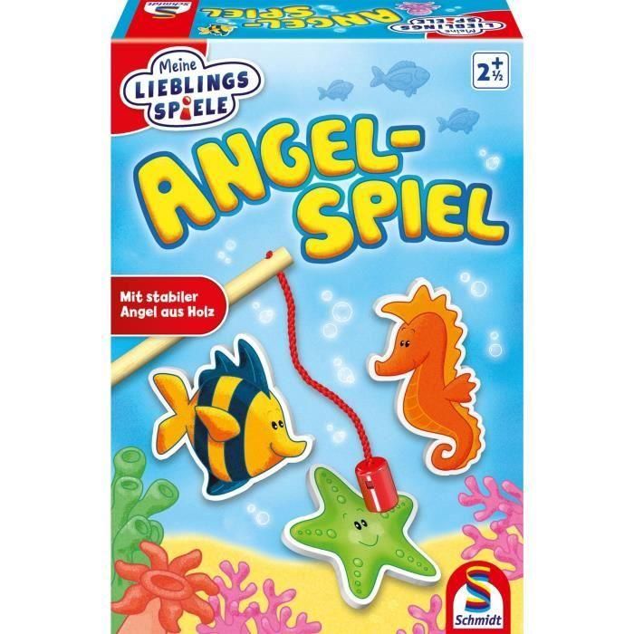 Schmidt Spiele Juego de Mesa Pesca con Caña - Atrapa Peces y Criaturas Marinas sin Mirar 0 Schmidt Spiele Juego de Mesa Pesca con Caña - Atrapa Peces y Criaturas Marinas sin Mirar 0