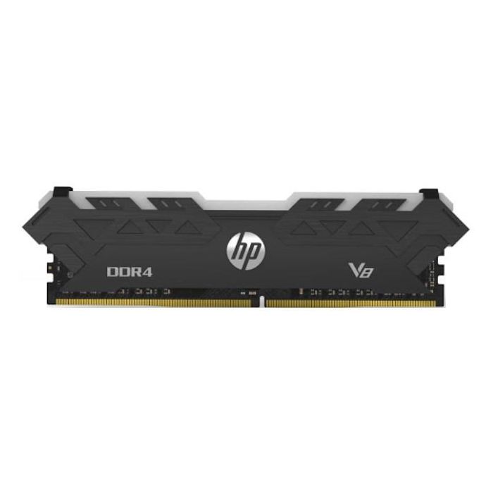 HP V8 - Memoria RAM 8GB PC 3000 RGB con LEDs de colores para PC de Escritorio y Gaming