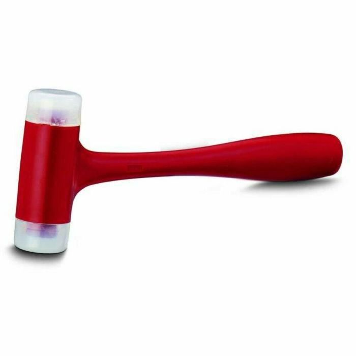 Stanley Mazo Multipropósito con Puntas Sintéticas Intercambiables Ø34mm - Herramienta Monobloque de Gran Versatilidad, Incluye 2 Puntas