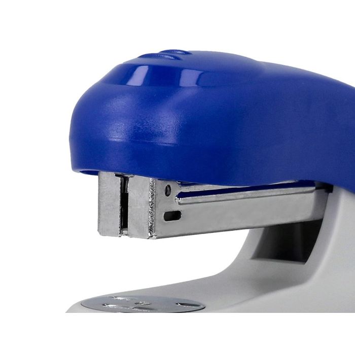 Grapadora Q-Connect Kf14205 Plastico Abs Azul Capacidad 20 Hojas 4