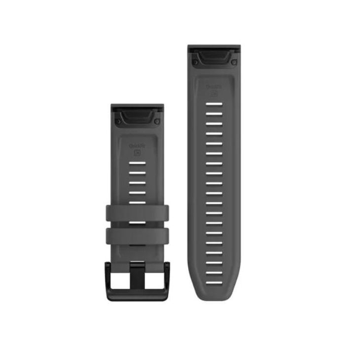 Garmin Ersatzarmband QuickFit 26mm Silikon Schiefergrau 1 Garmin Ersatzarmband QuickFit 26mm Silikon Schiefergrau 1