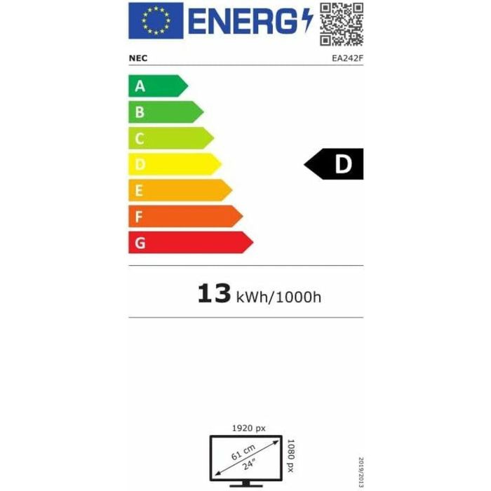 Monitor NEC 60005032 Full HD 23,8" 60 Hz 1