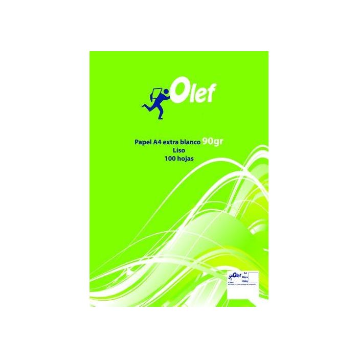 Papel A4 Olef/Pacsa 90G 100H Liso (Set de 20)