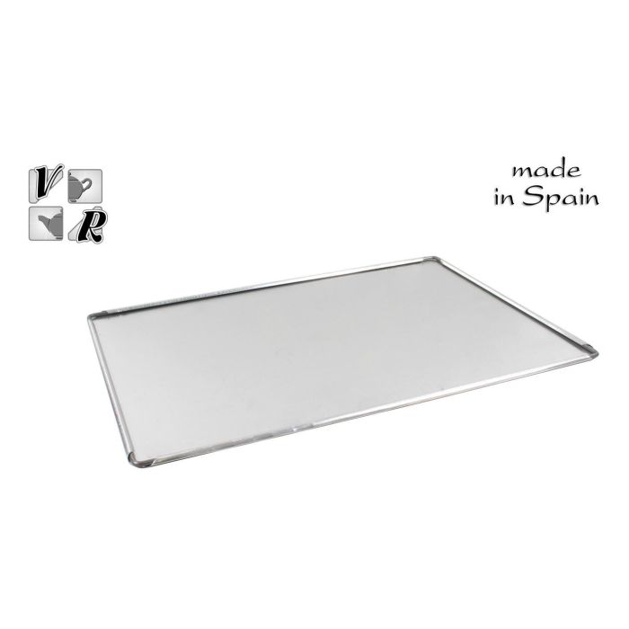 Vr Bandeja rectangular con borde de aluminio 40 x 28 x 0.5 cm (6 Unidades) Vr Bandeja rectangular con borde de aluminio 40 x 28 x 0.5 cm (6 Unidades)