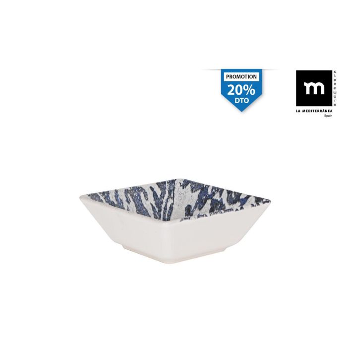 La Mediterranea Bol de la Colección Horus con Acabado Brillo Elite 13x13x5 cm 295g (28 Unidades)