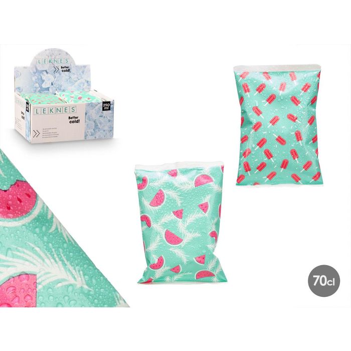Bolsa Acumulador Frio 250Ml Surtidos Leknes 16X3CM (48 Unidades) Bolsa Acumulador Frio 250Ml Surtidos Leknes 16X3CM (48 Unidades)