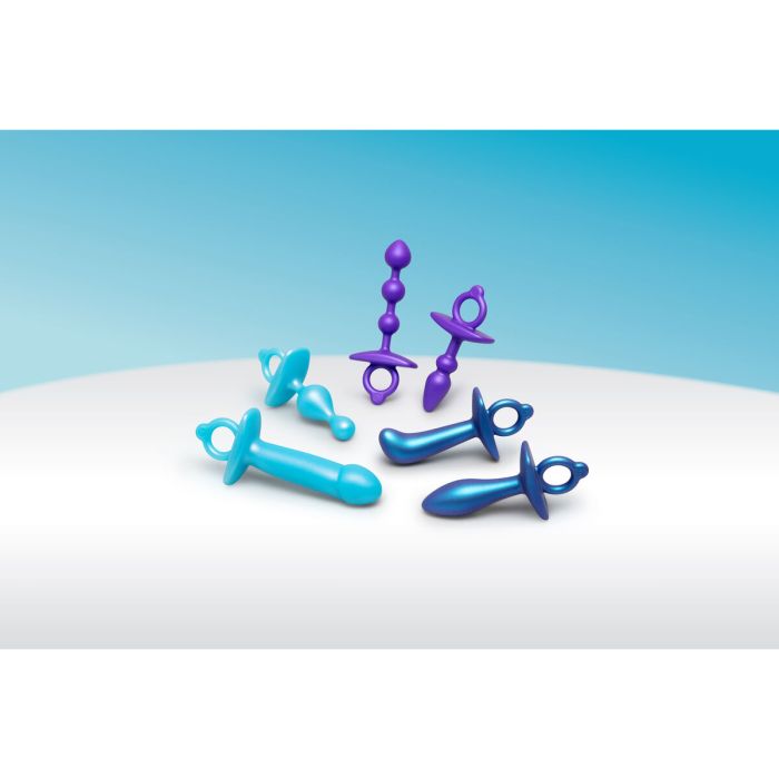 Plug Anal B-Vibe Azul (10,5 cm) 2 Plug Anal B-Vibe Azul (10,5 cm) 2