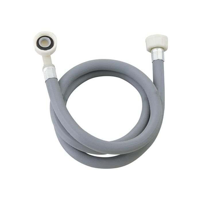 Edm Manguera de entrada de agua de lavadora 2 m PVC gris 3/4"-3/4" Edm Manguera de entrada de agua de lavadora 2 m PVC gris 3/4"-3/4"