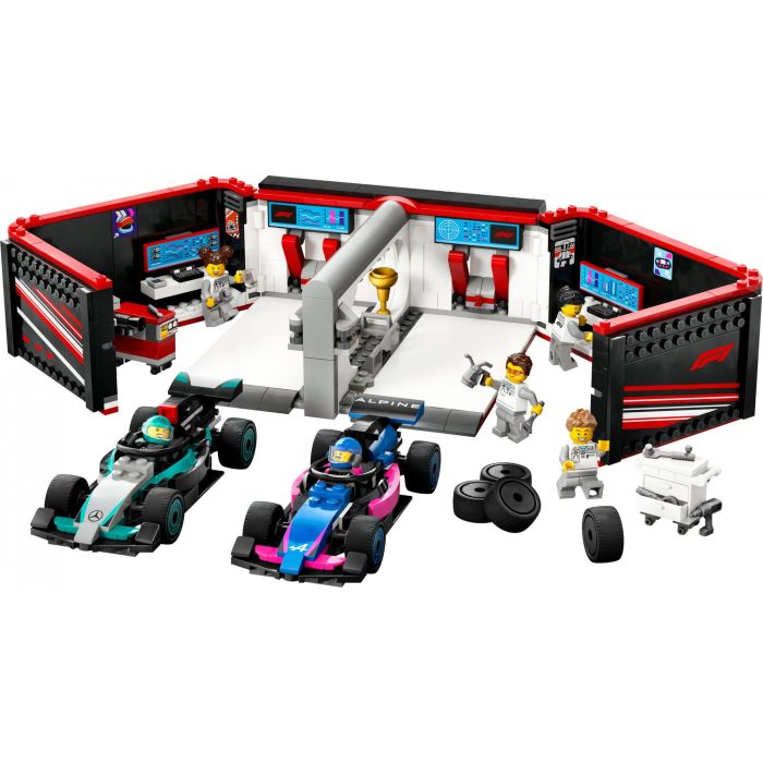 Lego Juego de Construcción Garaje Formula 1 con Coches Mercedes-AMG y Alpine - Lego City (Edad 7+ años) 1 Lego Juego de Construcción Garaje Formula 1 con Coches Mercedes-AMG y Alpine - Lego City (Edad 7+ años) 1