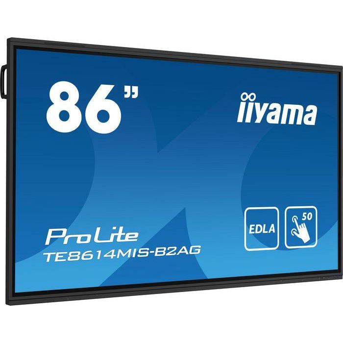 Iiyama Monitor Interactivo 86" 4K UHD Android 13 Pantalla Táctil VA TE8614MIS-B2AG Iiyama Monitor Interactivo 86" 4K UHD Android 13 Pantalla Táctil VA TE8614MIS-B2AG