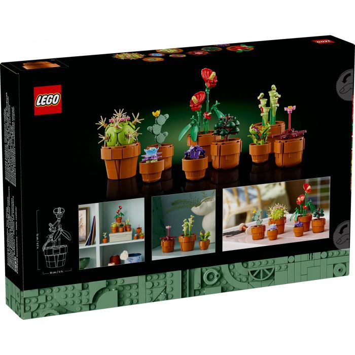 LEGO 10329 Plantas Diminutas Icons: Set de Construcción Adorno Floral para Adultos, 9 Especies Exóticas Sin Mantenimiento 14 LEGO 10329 Plantas Diminutas Icons: Set de Construcción Adorno Floral para Adultos, 9 Especies Exóticas Sin Mantenimiento 14