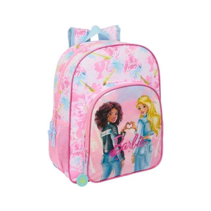 Mochila Escolar Barbie Painterly Rosa Azul cielo 32 x 38 x 12 cm 0 Mochila Escolar Barbie Painterly Rosa Azul cielo 32 x 38 x 12 cm 0