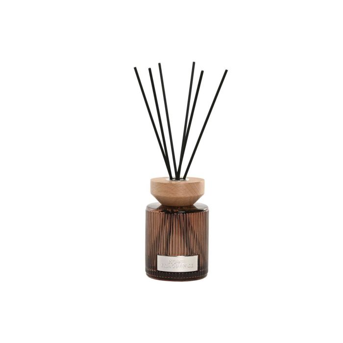 DKD Home Decor Ambientador Mikado Item Home Ambar Negro 8 x 24 x 8 cm Aroma Shangri-la 200 ml 3