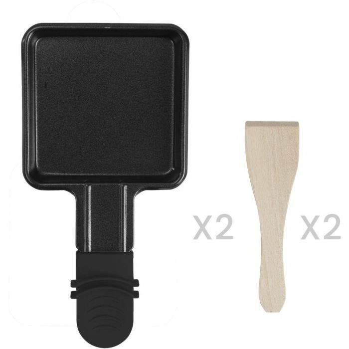 Livoo Raclette para 2 personas DOC156N - 350W - Bandeja de granito extraíble - Botón de encendido/apagado 2 Livoo Raclette para 2 personas DOC156N - 350W - Bandeja de granito extraíble - Botón de encendido/apagado 2