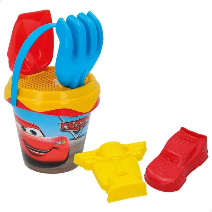 Set de Juguetes de Playa Cars Ø 14 cm (24 Unidades) 2