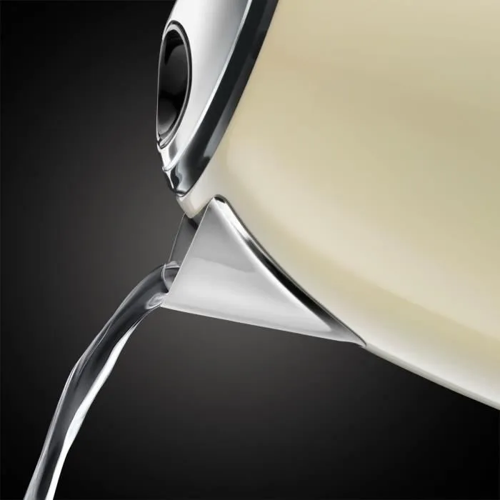 Russell Hobbs Hervidor Mini Colours Plus+ Crema 1L 24994-70 | Ahorro 66% Energía 5