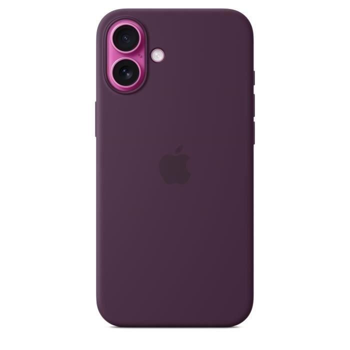 APPLE iPhone 16 Plus - Funda de Silicona con MagSafe - Ciruela 2 APPLE iPhone 16 Plus - Funda de Silicona con MagSafe - Ciruela 2
