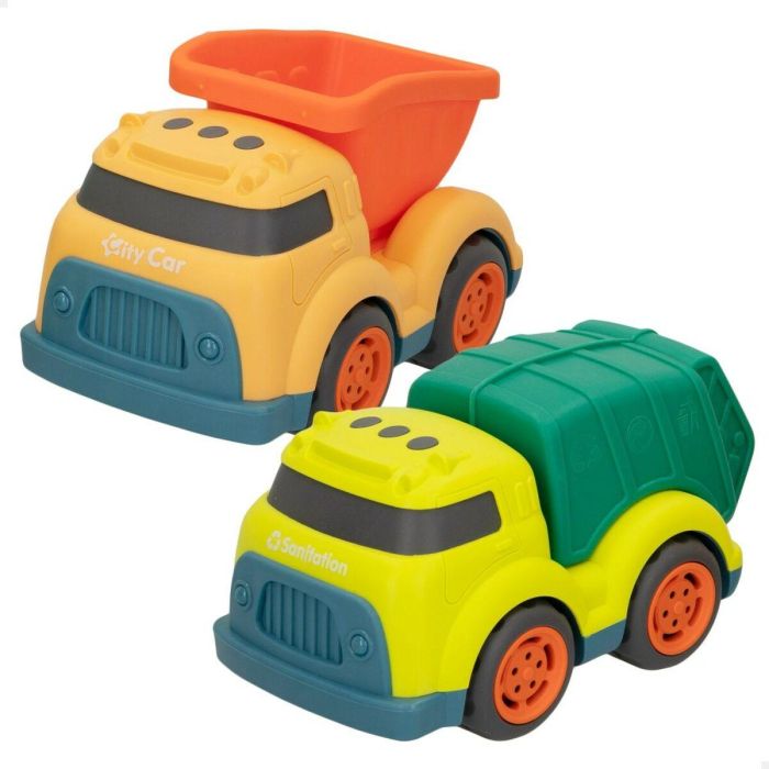 Set Vehículos de Obras Públicas Motor Town 17,5 x 11 x 11 cm (4 Unidades) 5 Set Vehículos de Obras Públicas Motor Town 17,5 x 11 x 11 cm (4 Unidades) 5