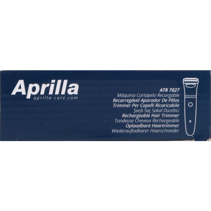 Aprilla Máquina Corta Pelo Recargable - 3 x 17 x 4.5 cm 3