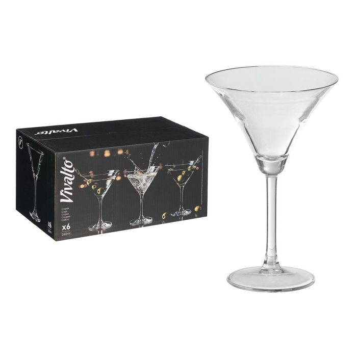 Copa Martini Vintage 260Ml Vivalto (Set de 24) 0 Copa Martini Vintage 260Ml Vivalto (Set de 24) 0