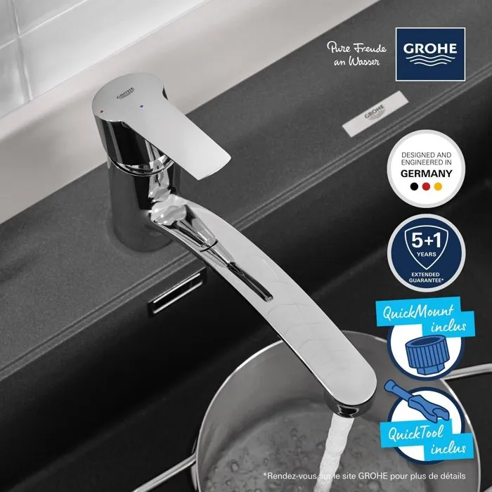 Grohe Mezclador Monomando de Lavabo 3