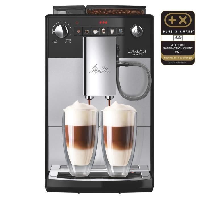 Cafetera automática - MELITTA - Latticia OT F300-101 - Plata Cafetera automática - MELITTA - Latticia OT F300-101 - Plata