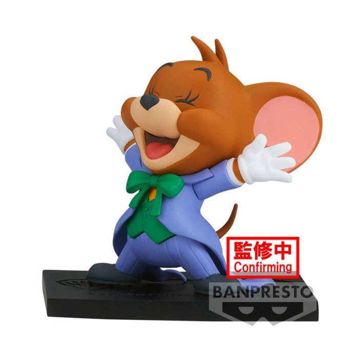 Warner Bros Figura Tom and Jerry: Jerry Joker 100th Anniversary - Coleccionable 8cm