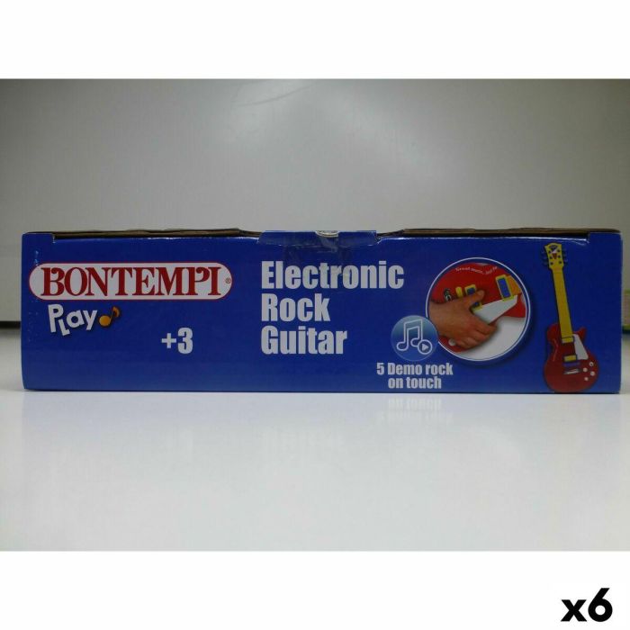 Guitarra Infantil Bontempi 20 x 56 x 4 cm (6 Unidades) 7 Guitarra Infantil Bontempi 20 x 56 x 4 cm (6 Unidades) 7