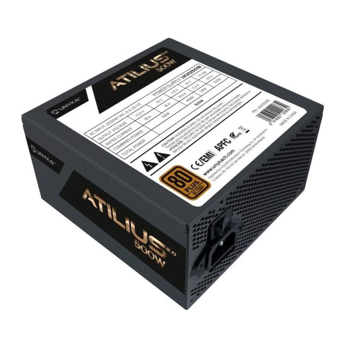 Unykach Fuente Alimentación Gaming ATX 500W 80 PLUS Bronze Uk212501 1