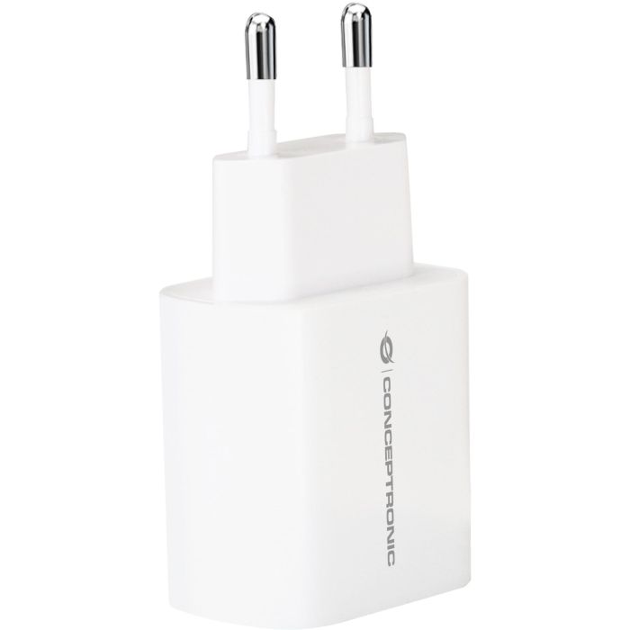 Conceptronic Cargador Pared Althea14W Blanco Interior Corriente Alterna Universal 14W 3