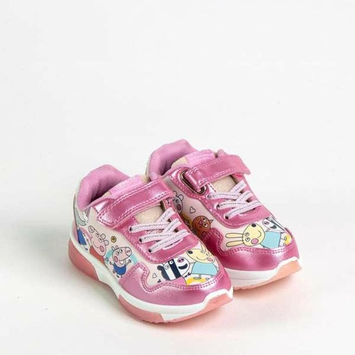 Zapatillas Casual Con LED Peppa Pig Rosa 30 1 Zapatillas Casual Con LED Peppa Pig Rosa 30 1