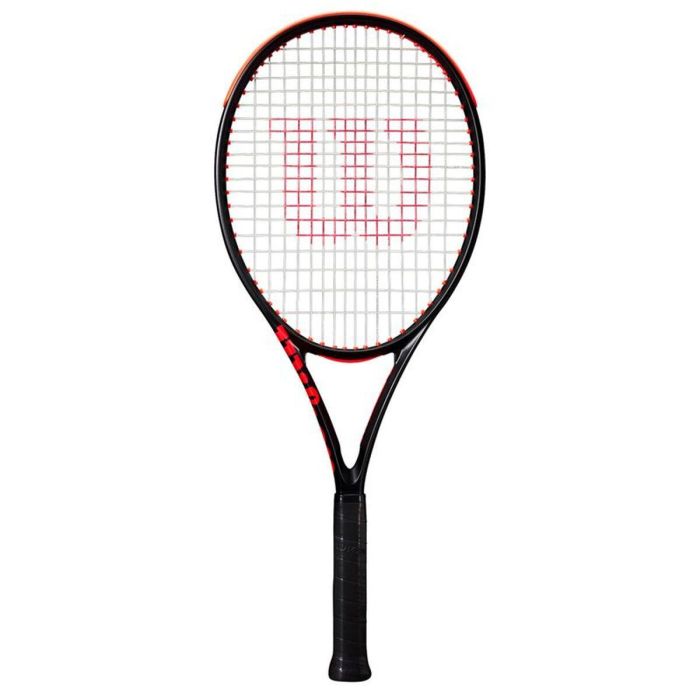 Raqueta de Tenis Wilson Clash Team 103 V3.0 Negro 0 Raqueta de Tenis Wilson Clash Team 103 V3.0 Negro 0