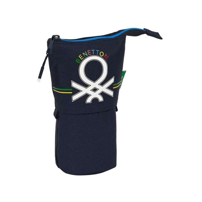 Estuche Cubilete Benetton Sixties Azul marino (8 x 19 x 6 cm) 0 Estuche Cubilete Benetton Sixties Azul marino (8 x 19 x 6 cm) 0