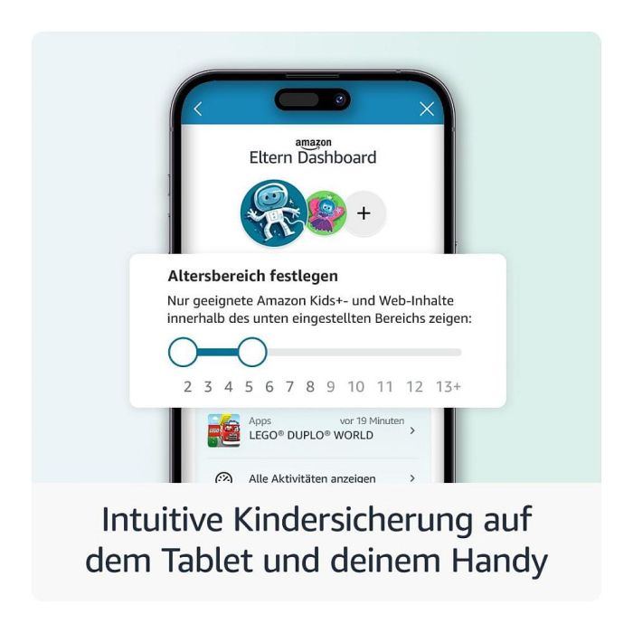 Amazon Fire HD 8 Kids Pro Tablet (2024) 8" 32GB Wi-Fi, 2 Años Garantía, Edad 3 a 7 Años, Color Azul Jungle Cat, Referencia B0CVDLJDWW 4 Amazon Fire HD 8 Kids Pro Tablet (2024) 8" 32GB Wi-Fi, 2 Años Garantía, Edad 3 a 7 Años, Color Azul Jungle Cat, Referencia B0CVDLJDWW 4