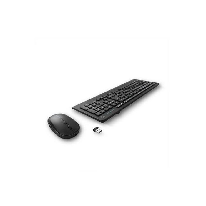 Energy Sistem Teclado y Ratón Inalámbricos Office, Silencioso, Resistente a Líquidos, Batería Interna, USB-C 2 Energy Sistem Teclado y Ratón Inalámbricos Office, Silencioso, Resistente a Líquidos, Batería Interna, USB-C 2